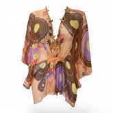 Antik Batik Silk Butterfly Tunic – Size M