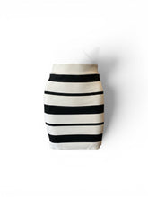BCBG Max Azria Stripe Mini Skirt – Black & White