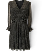 Ba&sh Dolly Black & White Silk Mini Dress – Size 2