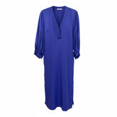 Callista Blue Kaftan Dress Relaxed Fit, New with Tags - Size S/M