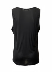 Chanel Silk Sleeveless Top – Black | Timeless Minimal Elegance