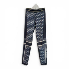 Dior Oblique Technical Jersey Leggings – Blue – No Size Tag