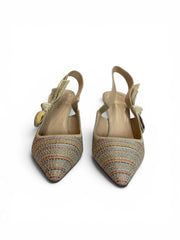 Christian Dior J’Adior Multicolour Slingback Heels (Special Edition) – Size 40 (With Box)