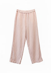Eres Pink Linen Pants – Effortless Resort Elegance | Size US 6