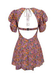 For Love & Lemons Claude Mini Dress Floral – Size Medium
