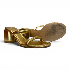 Gianvito Rossi Metallic Sandals – Size 40
