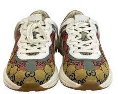 Gucci Rhyton GG Canvas Sneakers - Size 37