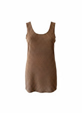 Gucci Crystal Embellished Sleeveless Top - Size XS