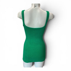 Hunza Green Mini Dress - No Size Tag