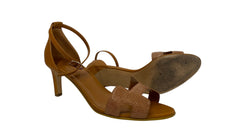 Hermès Premiere 105 Sandal Sahara Lizard Trim - Size 38