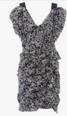 Isabel Marant Étoile Topaz Linen Dress – Blue – Size 36