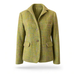 Jil Sander Wool Tweed Jacket – Green – Size 44