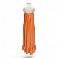 Kasia Orange Maxi Dress – Small