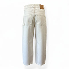 Loewe Anagram Embroidered Jeans – White – Size 32