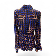 Marni Geometric Grid Print Button-Down Shirt – Size 42