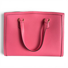 Michael Kors Chantal Small Leather Convertible Satchel – Pink