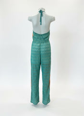 Missoni Mare Multicolor Chevron Lurex Knit Jumpsuit – Size 38
