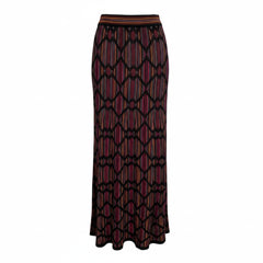 Missoni Knit Long Skirt – Multicolor, Size 42