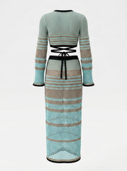 Missoni Knit Duster Cardigan & Skirt Set – Size 42