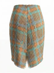 Missoni Multicolor Tweed Fringe Skirt – Size 40