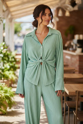 Nanushka Idris Blouse & Trouser Set – Size M