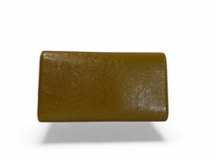 Yves Saint Laurent Belle de Jour Beige Leather Clutch Bag