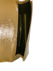 Yves Saint Laurent Belle de Jour Beige Leather Clutch Bag