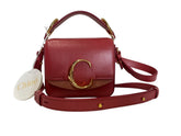 Chloé Mini Crossbody Bag Scarlet Pink Leather – Designer Small Shoulder Bag with Dust Bag & Tags