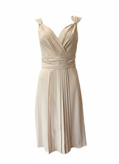 Prada Draped Crepe Dress – Size 38 | Modern Feminine Elegance