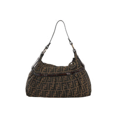 Fendi Zucca Shoulder Canvas Chef Bag