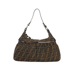 Fendi Zucca Shoulder Canvas Chef Bag