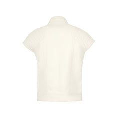 Plein Sud White Leather Jacket