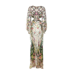 Camilla Silk Maxi Dress