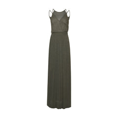 Missoni gold-gray lurex knit Dress