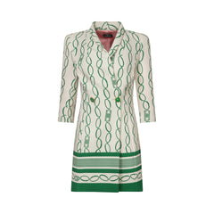 Elisabetta Franchi Printed Blazer Dress