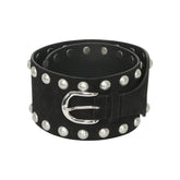 Isabel Marant Black Suede belt
