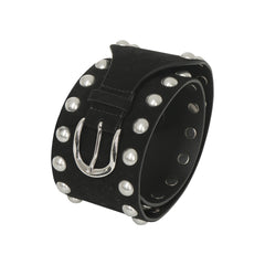 Isabel Marant Black Suede belt