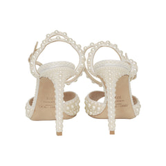 Jimmy Choo Sacora 100 Pearl Embellished Sandals