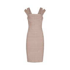 Herveleger nude Dress