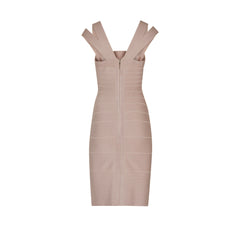 Herveleger nude Dress