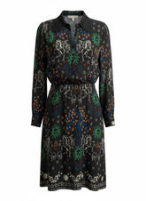 Sandro Celestial Print Shirt Dress - No Size Tag