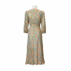 Sézane Floral Printed Midi Dress - Size 36