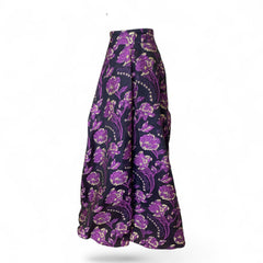 Temperley London Elsa Floral Brocade Maxi Skirt – Fall 2017 – US Size 6
