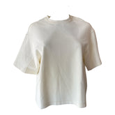 Valentino White Short Sleeve Top – Size M
