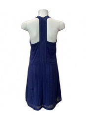 Zeus + Dione Navy Blue Mini Dress – Size 38