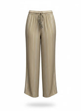 Zeus + Dione Khaki Elastic-Waist Pants – Size 26