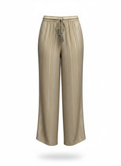 Zeus + Dione Khaki Elastic-Waist Pants – Size 26
