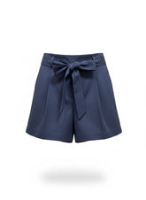 Zeus + Dione Navy Shorts with Embroidered Sides – Size 36