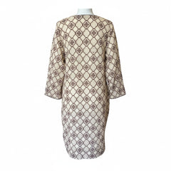 Zimmermann Luna Guipure Midi Dress – Chocolate Cream – Size 4