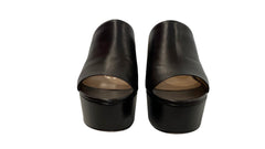 Gianvito Rossi Platform Leather Sandals Black 130mm - Size 39